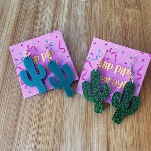 Cactus Earrings