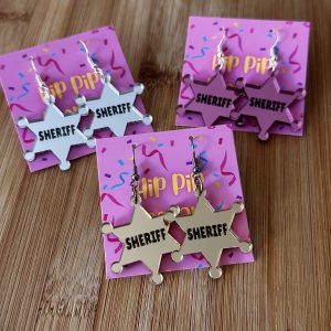 Sheriff Earrings