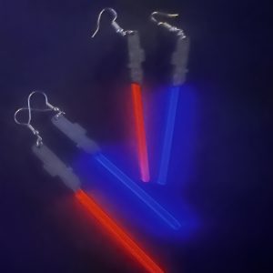 Lightsaber Earrings - UV