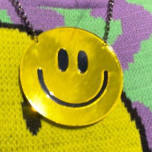 Happy Face Statement Necklace