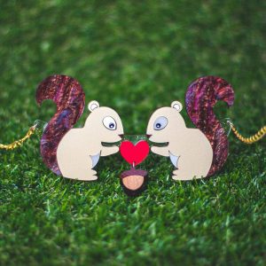 Statement Squirrel necklace