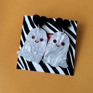 Cute ghosts - pearly white