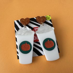Pumpkin Spiced earrings
