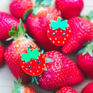 SUMMER - Strawberry Earrings