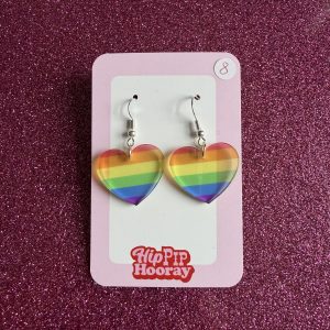 PRIDE - Rainbow flag heart